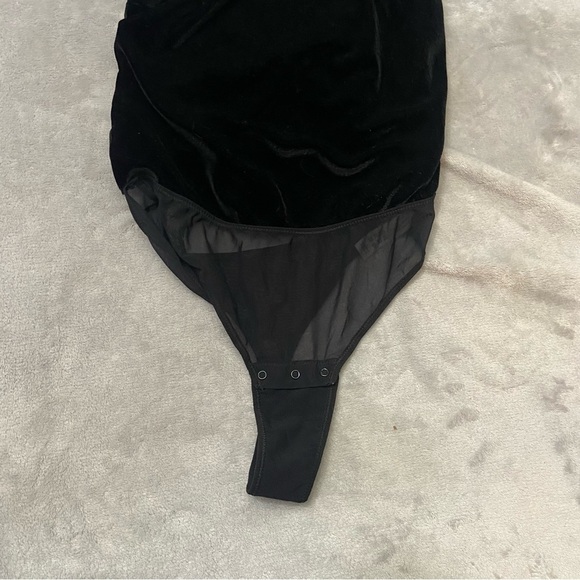 New! Undress Code Black Reach For The Stars Bodysuit 3121 - Picture 4 of 11